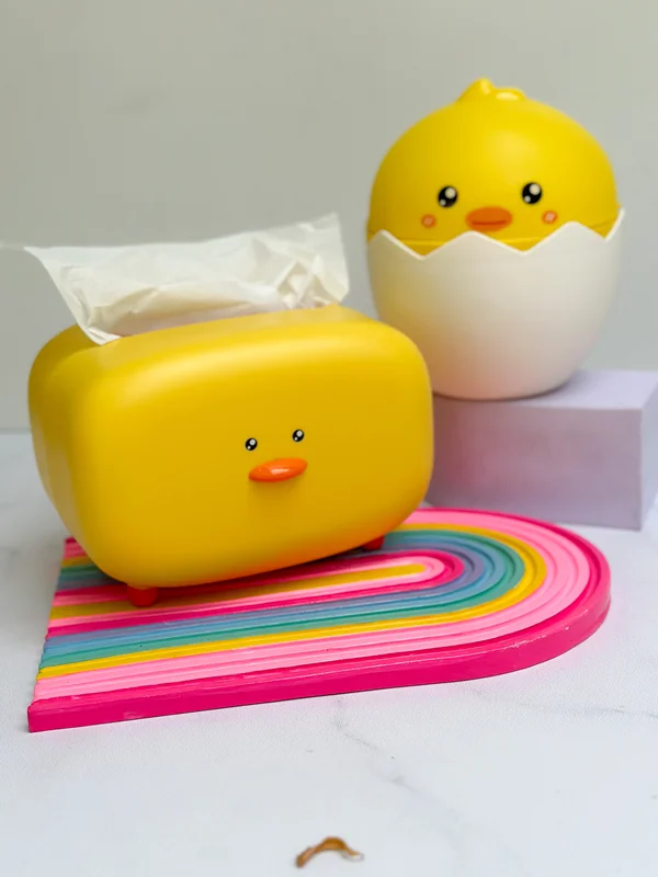 سطل زباله رومیزی فانتزی طرح جوجه