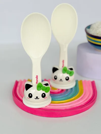 کفگیر نسوز ایستاده طرح پاندا